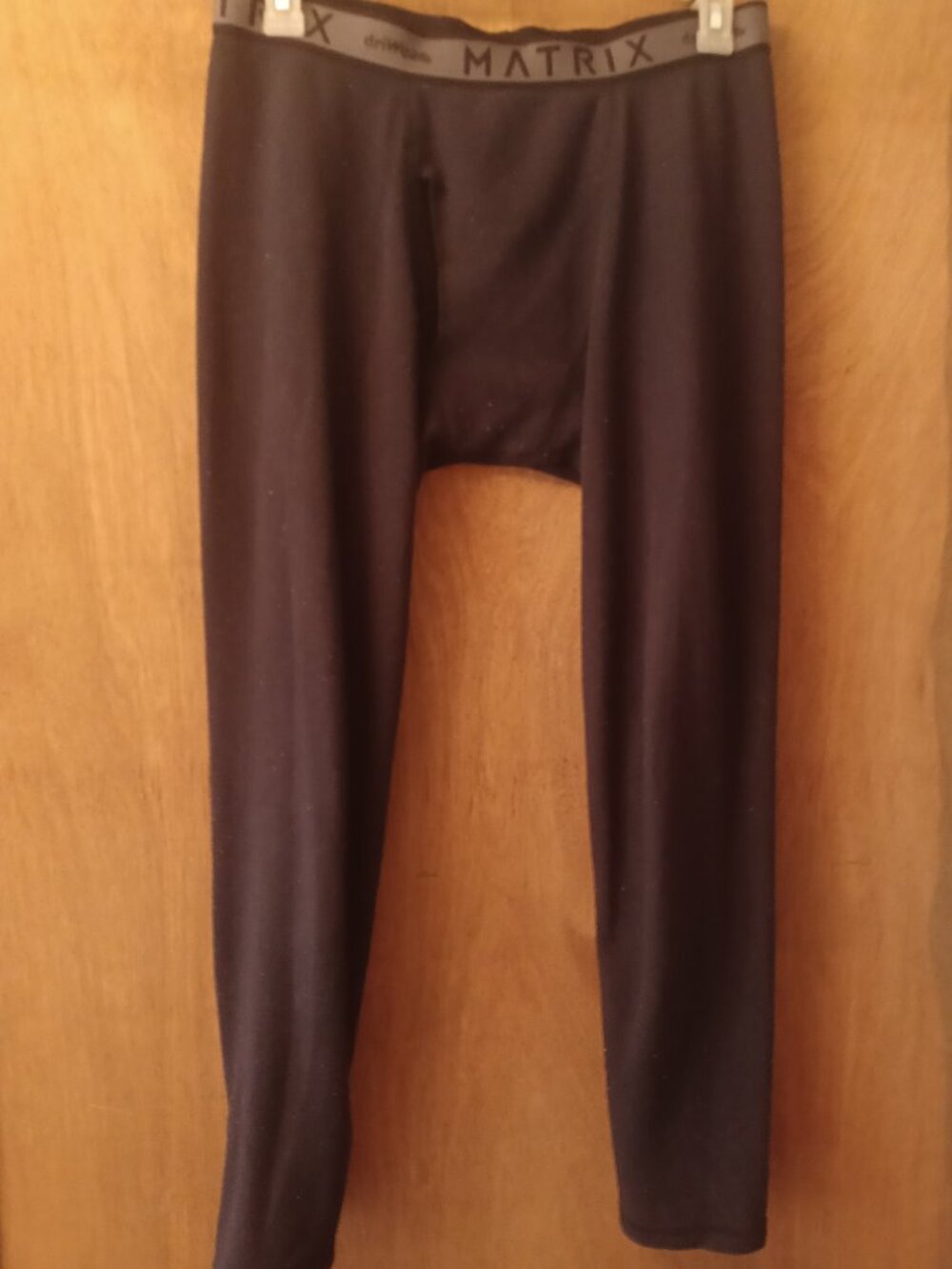 Matrix Dri-wear Men's Long Johns With Opening In Front
